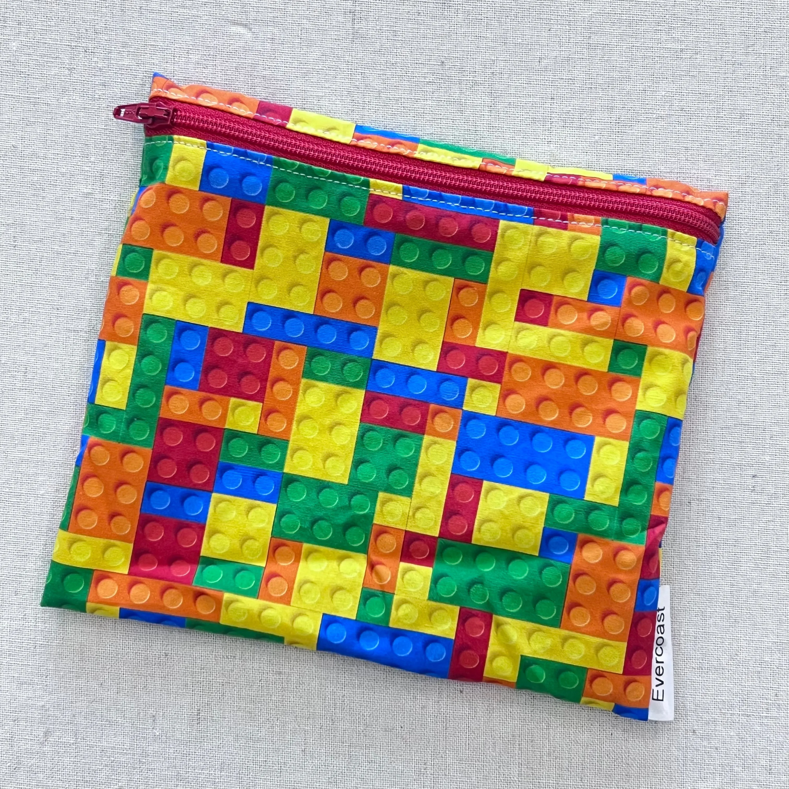 Building Blocks Reusable Sandwich Bag