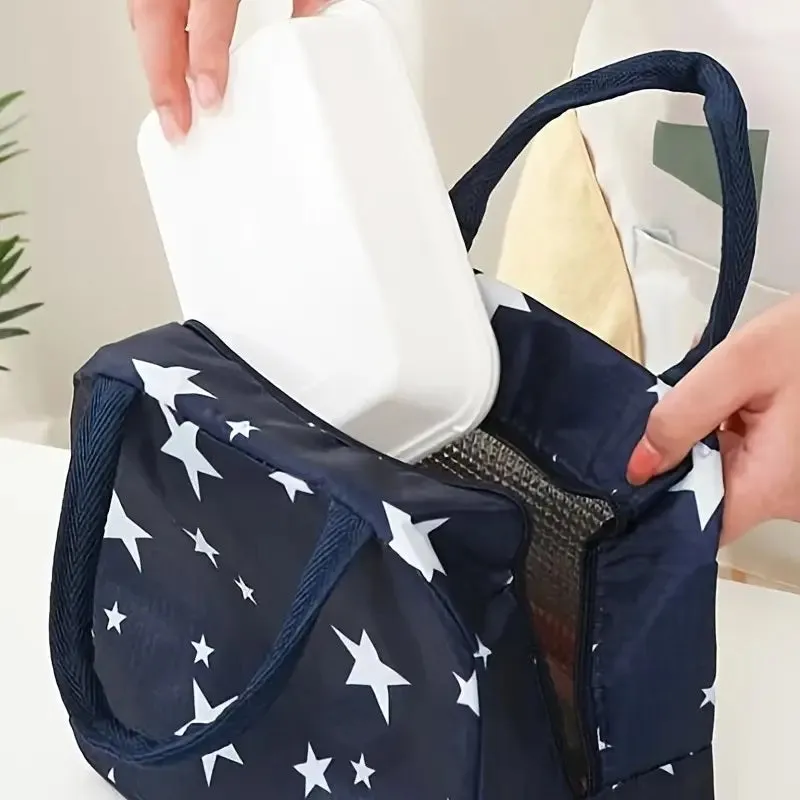 Reusable Insulated Lunch Bag - Perfect for School, Work, Travel & Picnic!