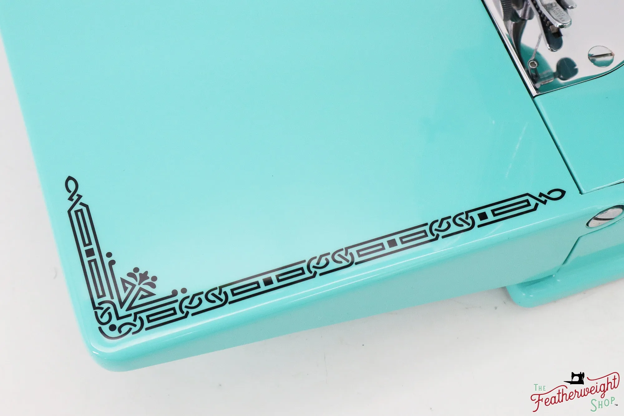 Singer Featherweight 221, AD791*** - Fully Restored in Tiffany Blue
