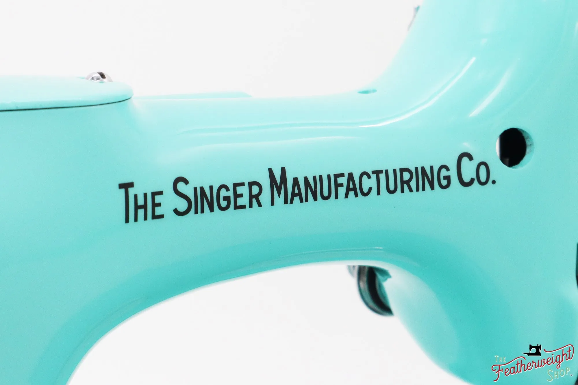 Singer Featherweight 221, AD791*** - Fully Restored in Tiffany Blue